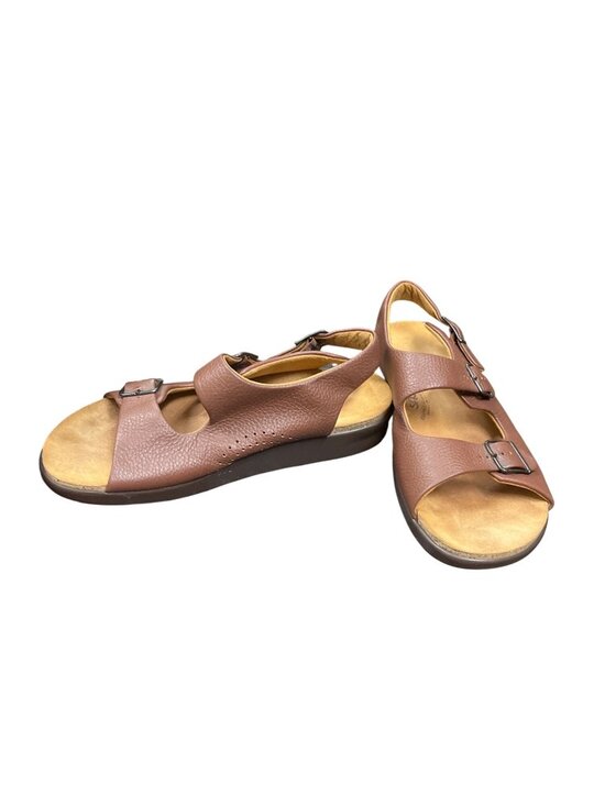 SAS TriPad Comfort Bravo mens brown leather casual sandals sz 11W SKU 10-339 main image 9